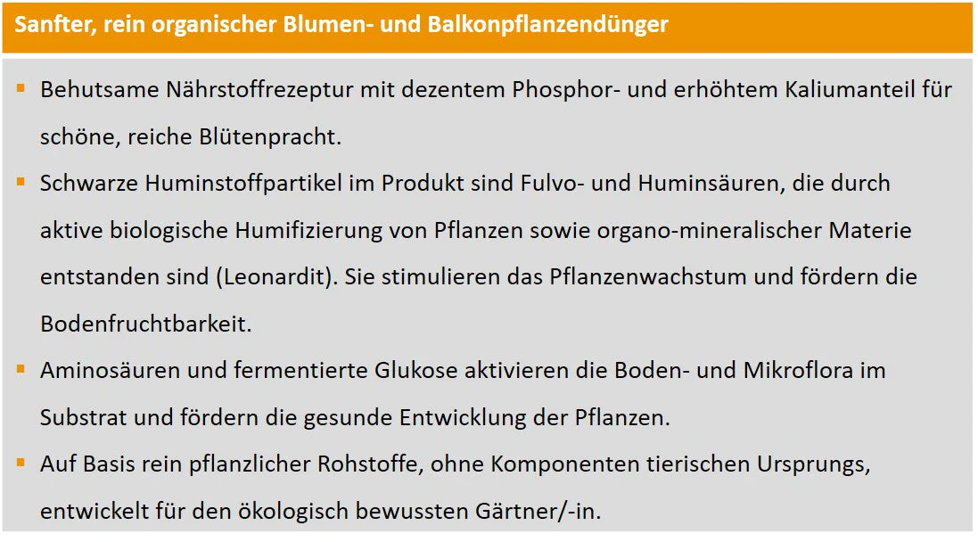 evivia® Blumen- und Balkonpflanzendünger Nachfüllpackung